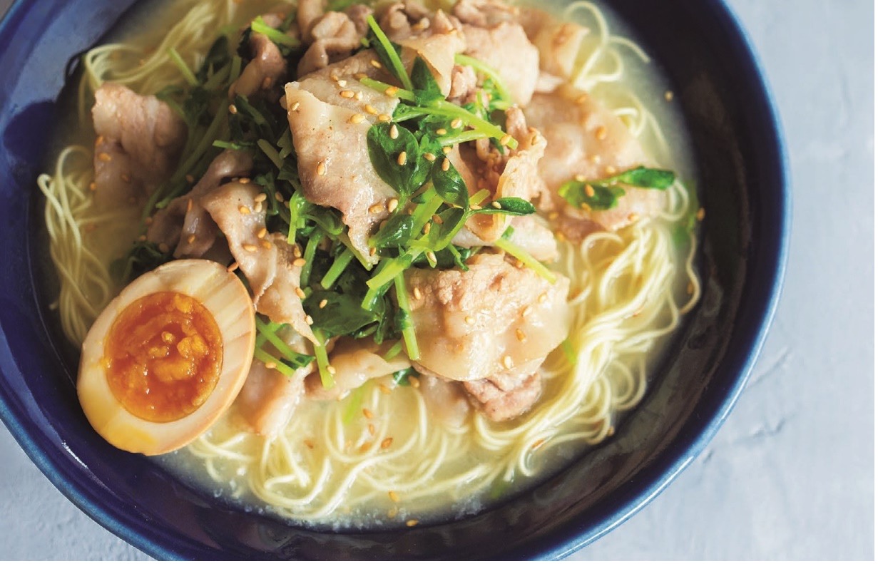 具沢山のラーメン